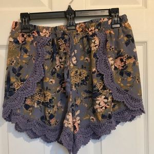 Floral shorts